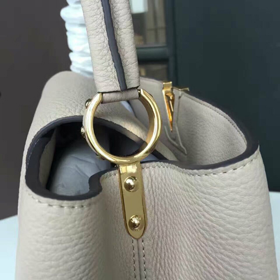 Louis Vuitton M94428 Capucines MM Tote Bag Taurillon Leather