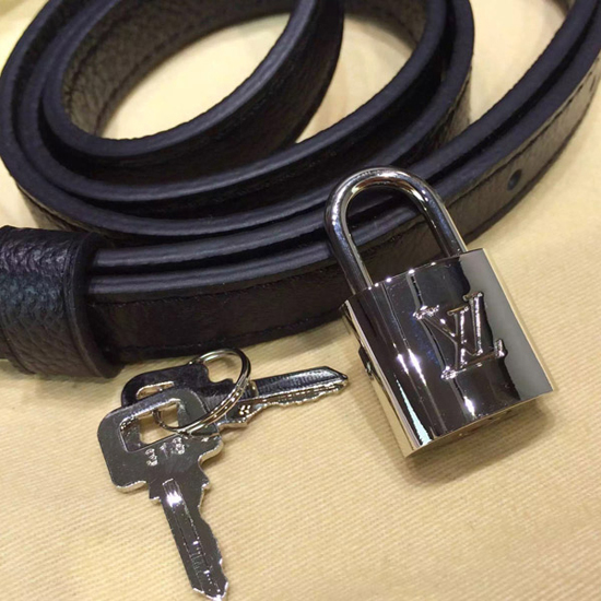 Louis Vuitton M94592 Lockit MM Tote Bag Taurillon Leather
