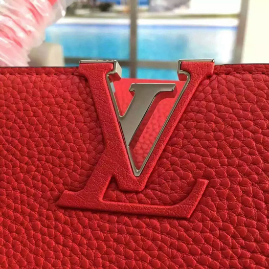 Louis Vuitton M94631 Capucines MM Tote Bag Taurillon Leather