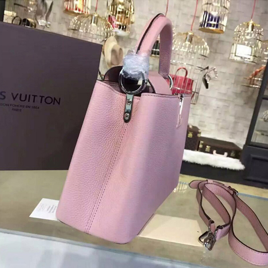 Louis Vuitton M94635 Capucines BB Tote Bag Taurillon Leather