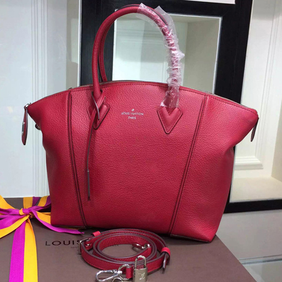 Louis Vuitton M94660 Lockit MM Tote Bag Taurillon Leather