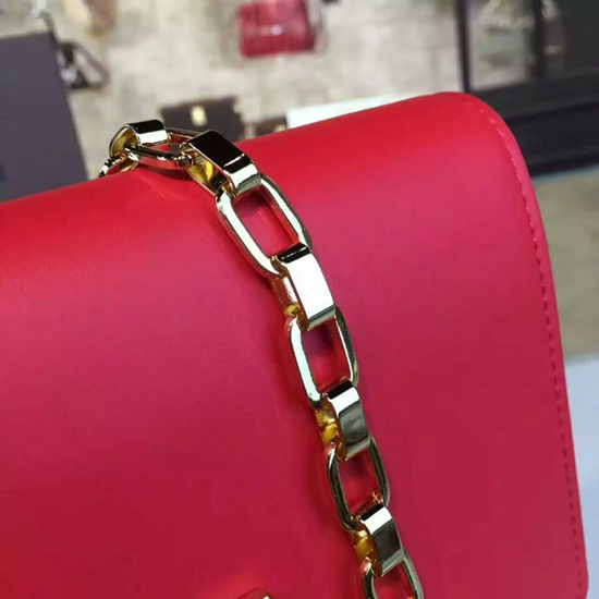 Louis Vuitton M94686 Chain Louise GM Crossbody Bag Taurillon Leather