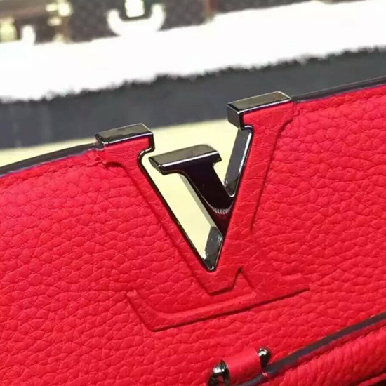 Louis Vuitton M94740 Capucines MM Tote Bag Taurillon Leather
