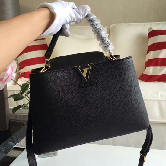 Louis Vuitton M94755 Capucines BB Tote Bag Taurillon Leather
