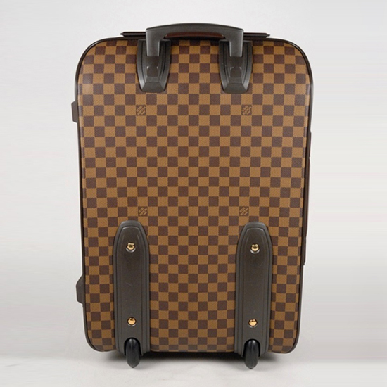 Louis Vuitton N23255 Pegase 60 Rolling Luggage Damier Ebene Canvas