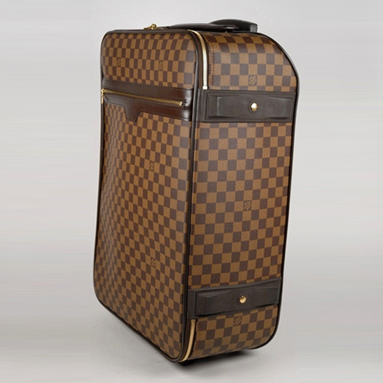 Louis Vuitton N23255 Pegase 60 Rolling Luggage Damier Ebene Canvas