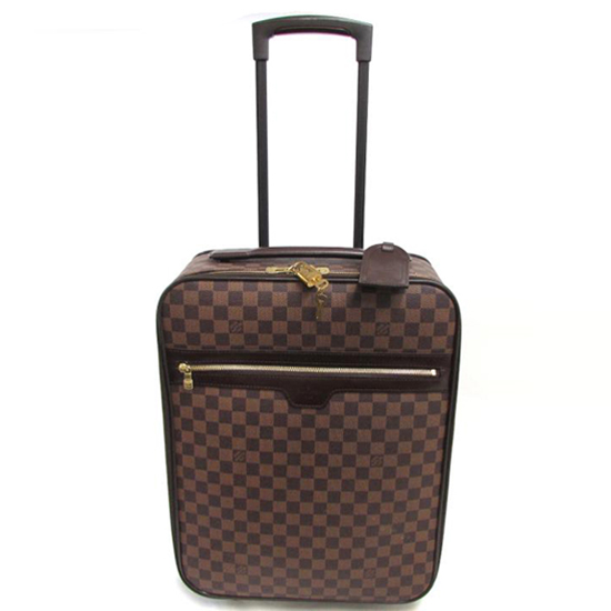Louis Vuitton N23256 Pegase 50 Rolling Luggage Damier Ebene Canvas
