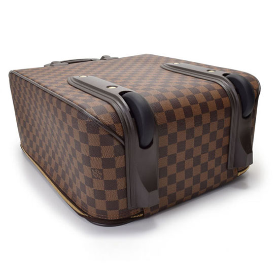 Louis Vuitton N23256 Pegase 50 Rolling Luggage Damier Ebene Canvas