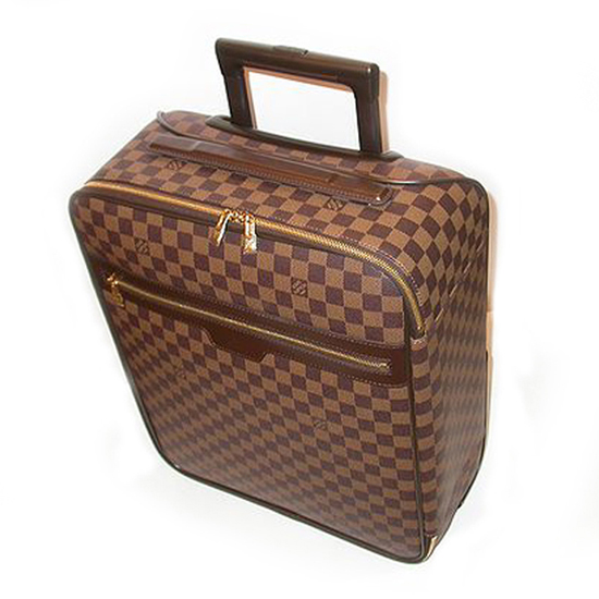 Louis Vuitton N23293 Pegase 45 Rolling Luggage Damier Ebene Canvas