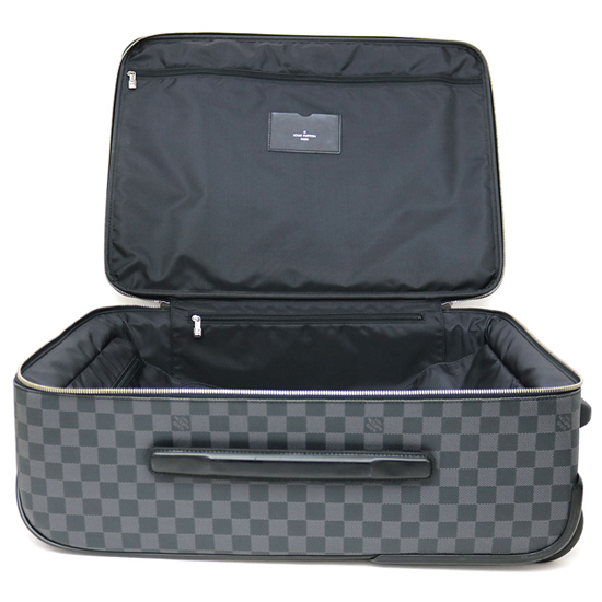 Louis Vuitton N23299 Pegase 55 Rolling Luggage Damier Graphite Canvas