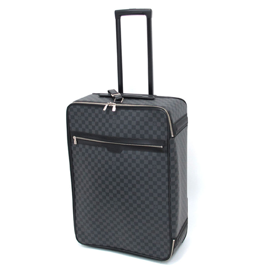 Louis Vuitton N23301 Pegase 65 Rolling Luggage Damier Graphite Canvas