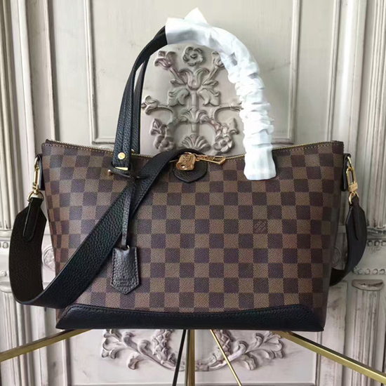 Louis Vuitton N41014 Hyde Park Shoulder Bag Damier Ebene Canvas