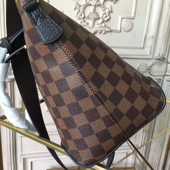 Louis Vuitton N41014 Hyde Park Shoulder Bag Damier Ebene Canvas
