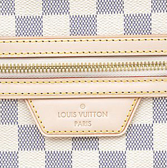 Louis Vuitton N41133 Evora MM Shoulder Bag Damier Azur Canvas