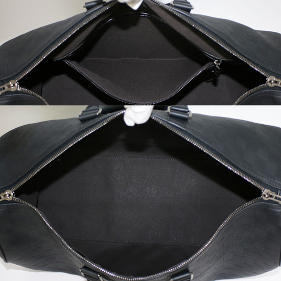 Louis Vuitton N41145 Keepall Bandouliere 45 Duffel Bag Damier Infini Leather