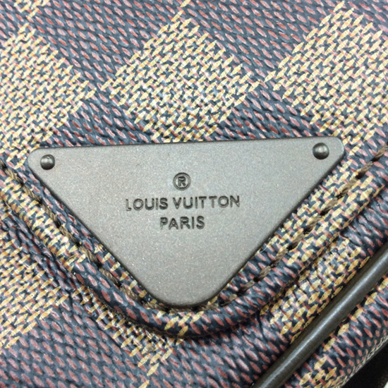 Louis Vuitton N41149 Shelton MM Messenger Bag Damier Ebene Canvas