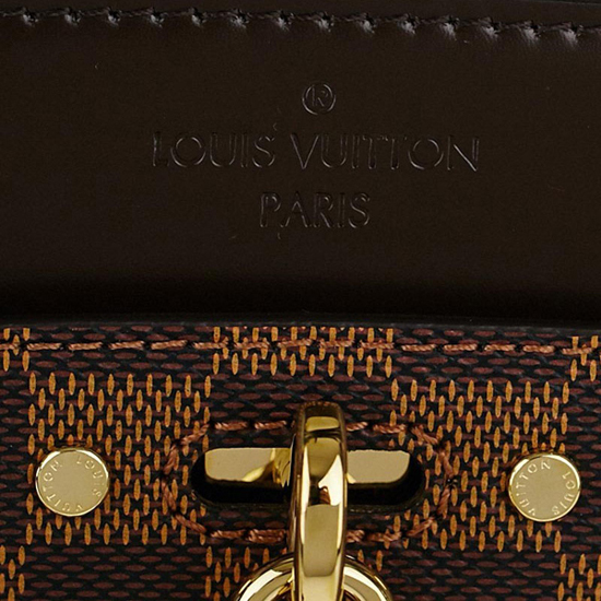 Louis Vuitton N41152 Rivoli BB Tote Bag Damier Ebene Canvas