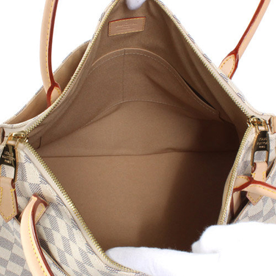 Louis Vuitton N41175 Figheri GM Shoulder Bag Damier Azur Canvas