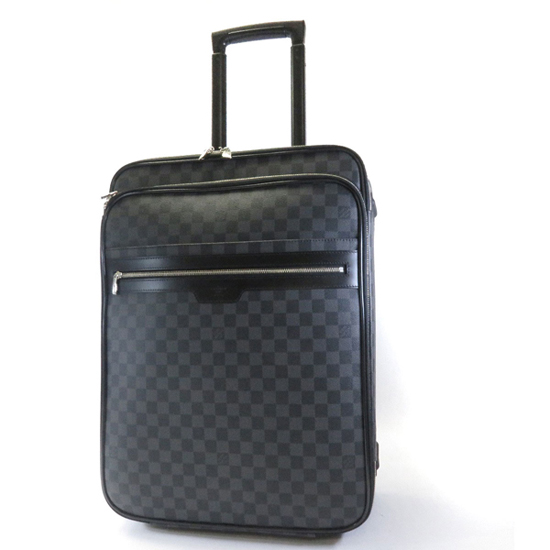 Louis Vuitton N41186 Pegase 55 Business Rolling Luggage Damier Graphite Canvas