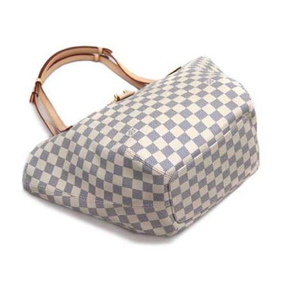 Louis Vuitton N41208 Salina PM Shoulder Bag Damier Azur Canvas