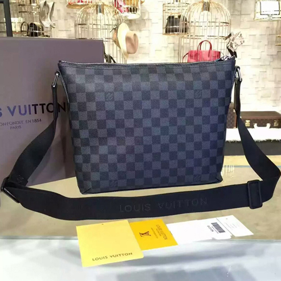 Louis Vuitton N41211 Mick PM Messenger Bag Damier Graphite Canvas