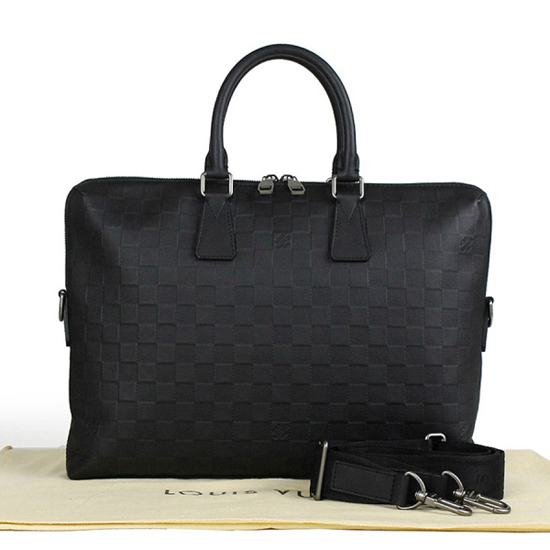 Louis Vuitton N41248 Porte Documents Jour Briefcase Damier Infini Leather