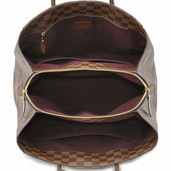 Louis Vuitton N41273 Ascot Tote Bag Damier Ebene Canvas