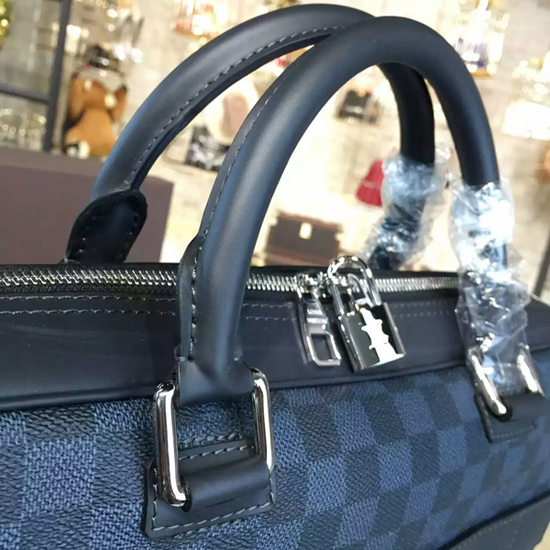 Louis Vuitton Damier cobalt Greenwich laptop messenger shoulder bag