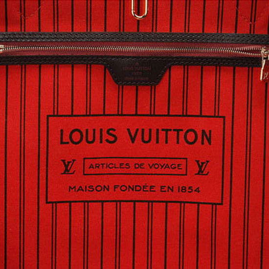 Louis Vuitton N41359 Neverfull PM Shoulder Bag Damier Ebene Canvas