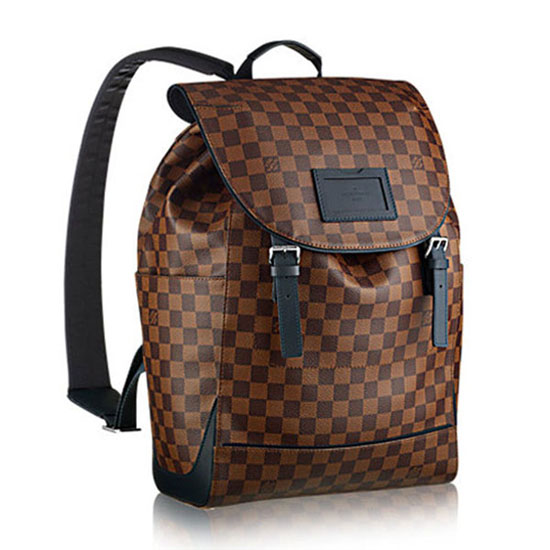 Louis Vuitton Damier Runner Backpack Shoulder Bag Tote Ebene Canvas N41377
