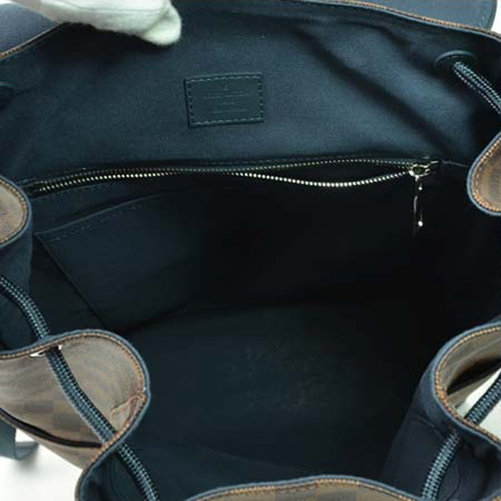 Louis Vuitton N41377 Runner Backpack Damier Ebene Canvas