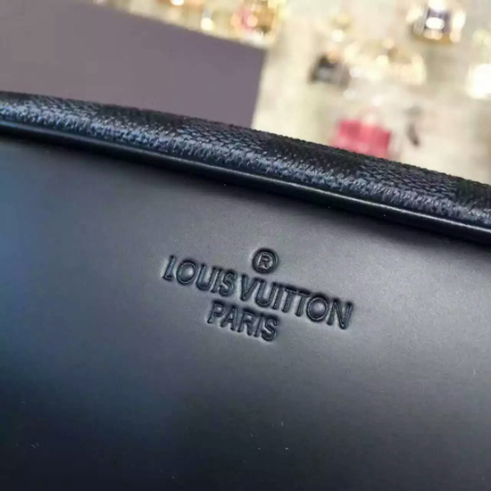 Louis Vuitton N41408 Dayton Reporter PM Messenger Bag Damier Graphite Canvas