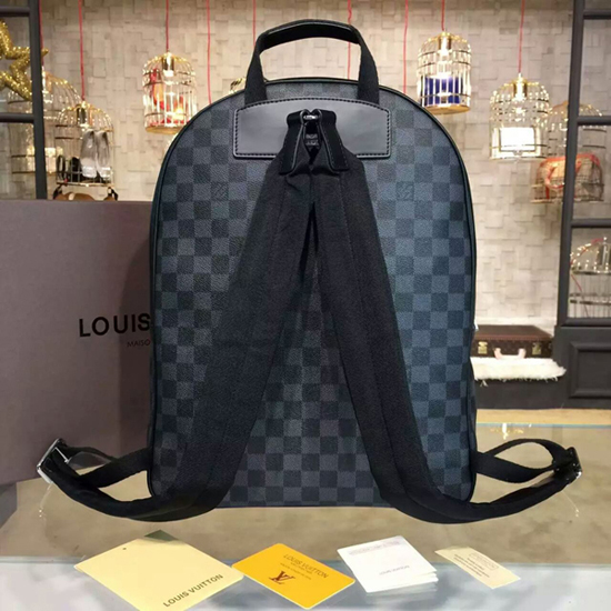 Louis Vuitton N41473 Josh Backpack Damier Graphite Canvas