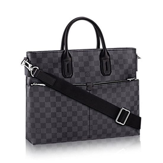 Replica Louis Vuitton N51111 Pochette Bosphore Crossbody Bag Damier Ebene  Canvas For Sale
