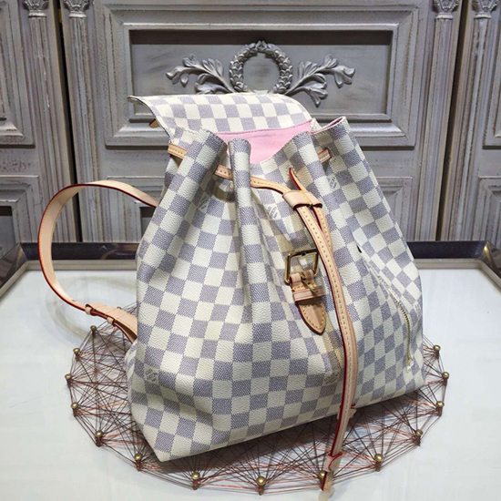 Louis Vuitton N41578 Sperone Backpack Damier Azur Canvas