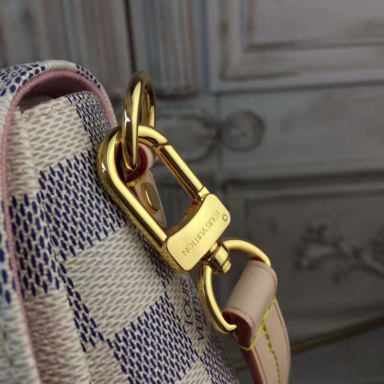 Louis Vuitton N41581 Croisette Crossbody Bag Damier Azur Canvas