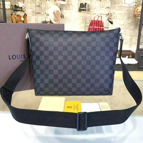 Louis Vuitton Mick Handbag Regatta Damier Cobalt PM at 1stDibs