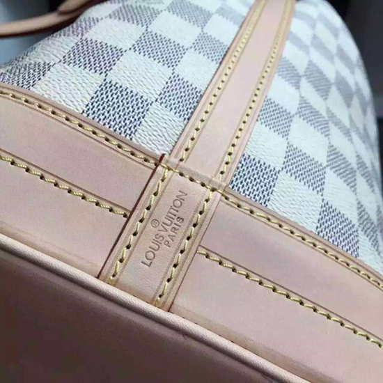 Louis Vuitton N42222 Noe Shoulder Bag Damier Azur Canvas