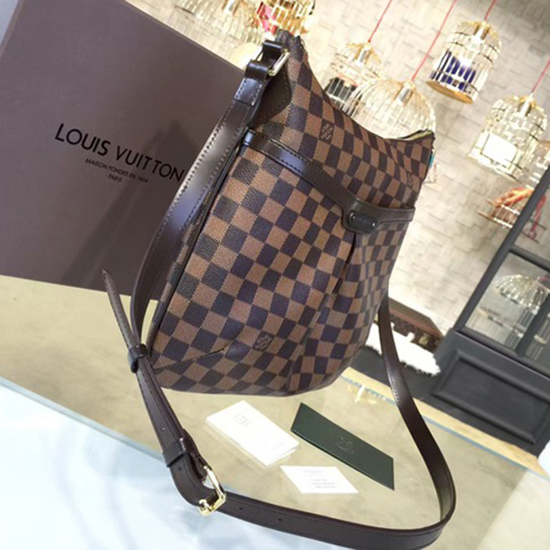 Replica Louis Vuitton N42250 Bloomsbury GM Crossbody Bag Damier Ebene  Canvas For Sale