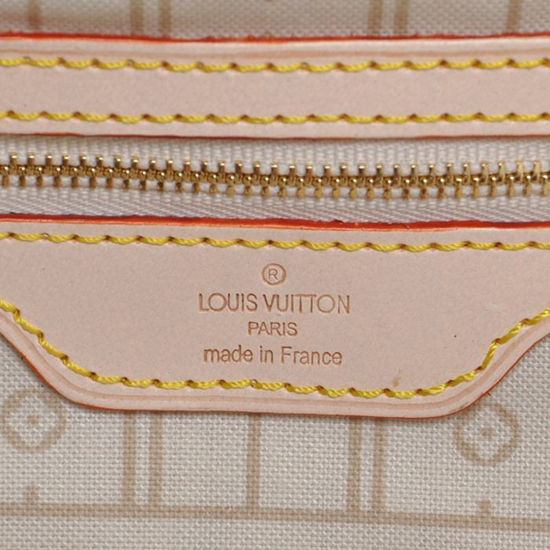 Louis Vuitton N51108 Neverfull GM Shoulder Bag Damier Azur Canvas