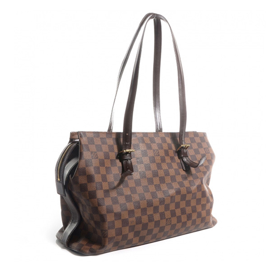 Louis Vuitton N51119 Chelsea Shoulder Bag Damier Ebene Canvas