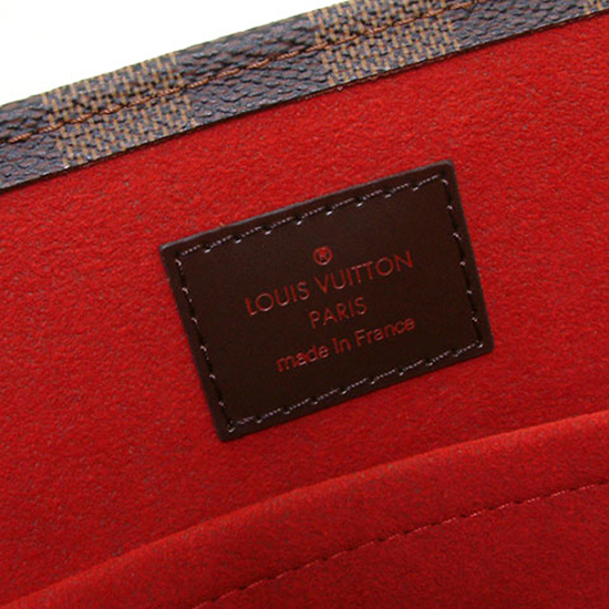 Louis Vuitton N51140 Sac Plat Tote Bag Damier Ebene Canvas