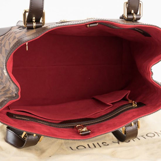 Louis Vuitton N51203 Hampstead GM Shoulder Bag Damier Ebene Canvas