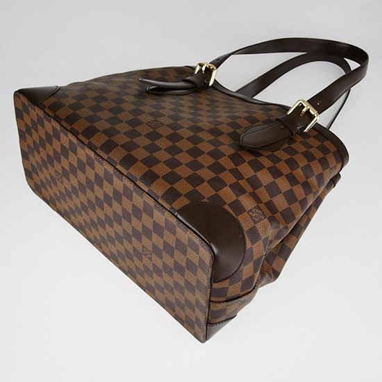 Louis Vuitton N51204 Hampstead MM Shoulder Bag Damier Ebene Canvas