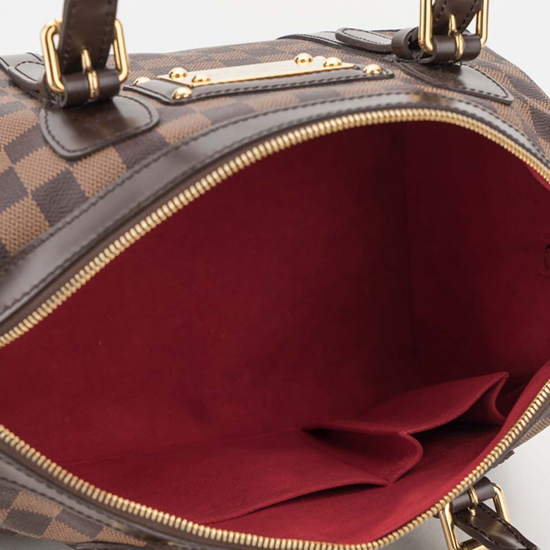 Louis Vuitton N52000 Berkeley Tote Bag Damier Ebene Canvas
