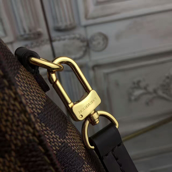 Louis Vuitton N53000 Croisette Crossbody Bag Damier Ebene Canvas