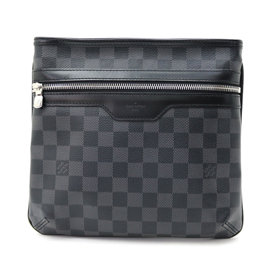 Louis Vuitton N58028 Thomas Messenger Bag Damier Graphite Canvas