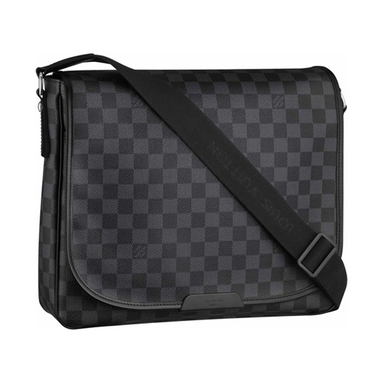 Louis Vuitton Daniel mm Messenger Shoulder Bag N58029 Damier Graphite