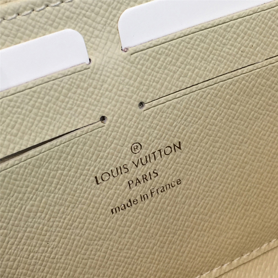 Louis Vuitton N60019 Zippy Wallet Damier Azur Canvas