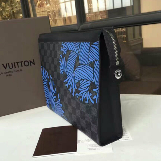Louis Vuitton N62260 Pochette Voyage MM Damier Graphite Canvas